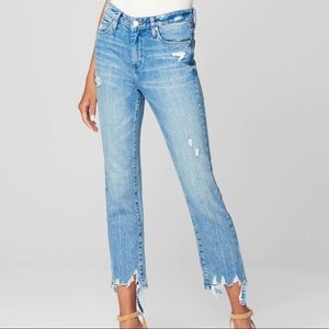 BLANK NYC The Madison Crop in Double Agent